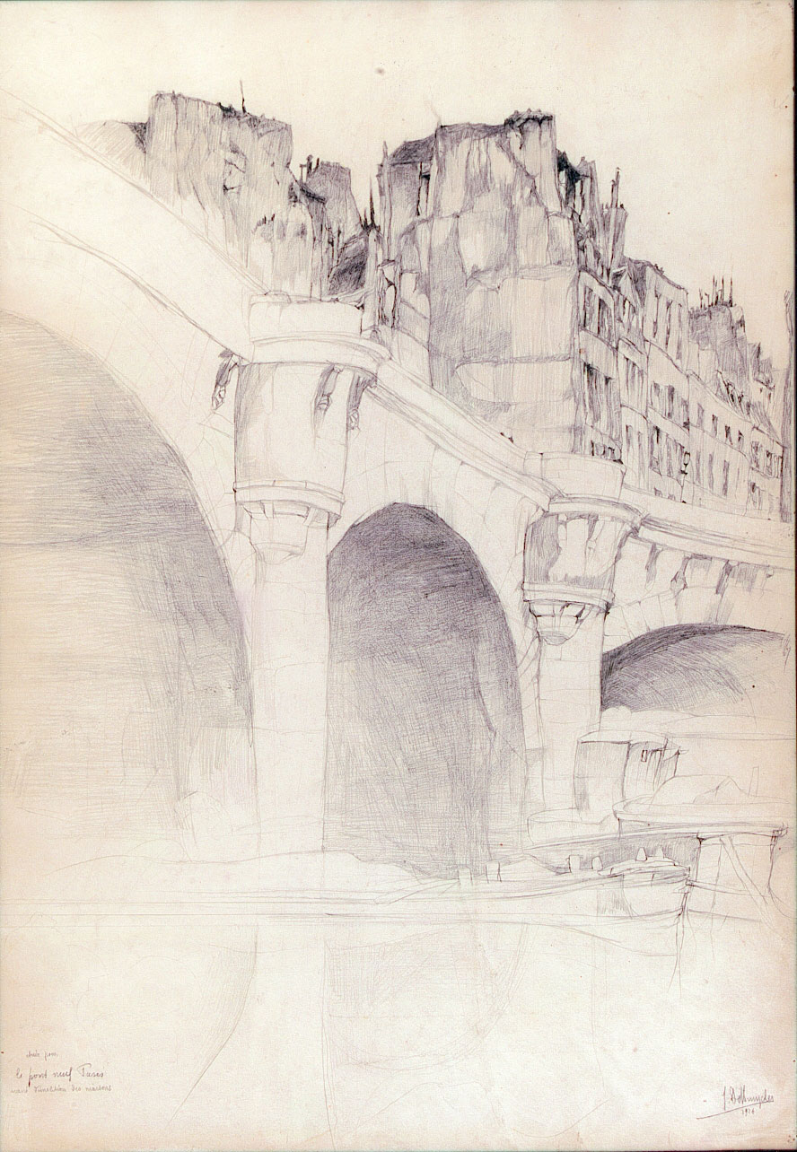 A0217  PONT NEUF PARIS
Dit is de oudste brug van Parijs
De Vuyst 2017 
