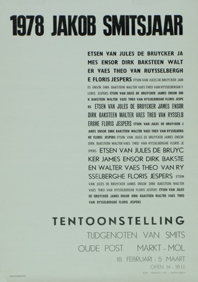 D308 TENTOONSTELLING MOL FEBRUARI/MAART 1978
Letterhuis Antwerpen
