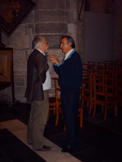 006 OPENING SINT NIKLAASKERK - RECEPTIE
Jules De Bruycker - Thuis in de Sint-Niklaaskerk 
Gent 17/10/2008 - 06/12/2008 
Henk Dekeyser en John De Bruycker
