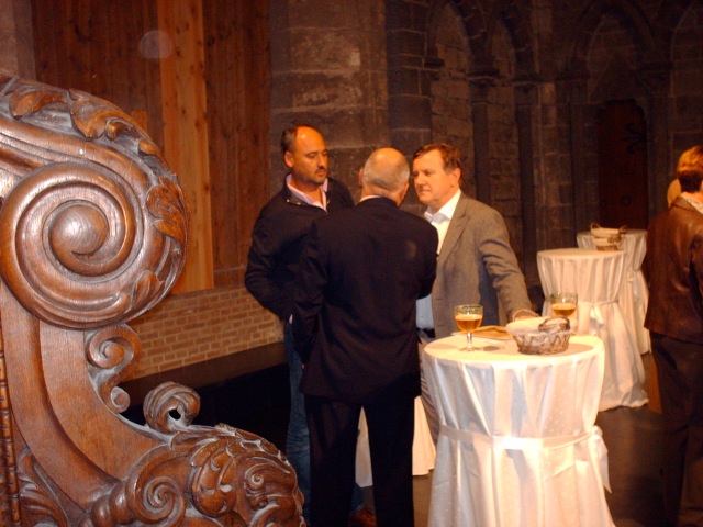 007 OPENING SINT NIKLAASKERK - RECEPTIE
Jules De Bruycker - Thuis in de Sint-Niklaaskerk 
Gent 17/10/2008 - 06/12/2008 
Jan Van Roey
