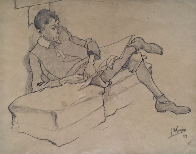 T.M.283    RUSTENDE JONGELING 
G. Van Cauwenberghe
