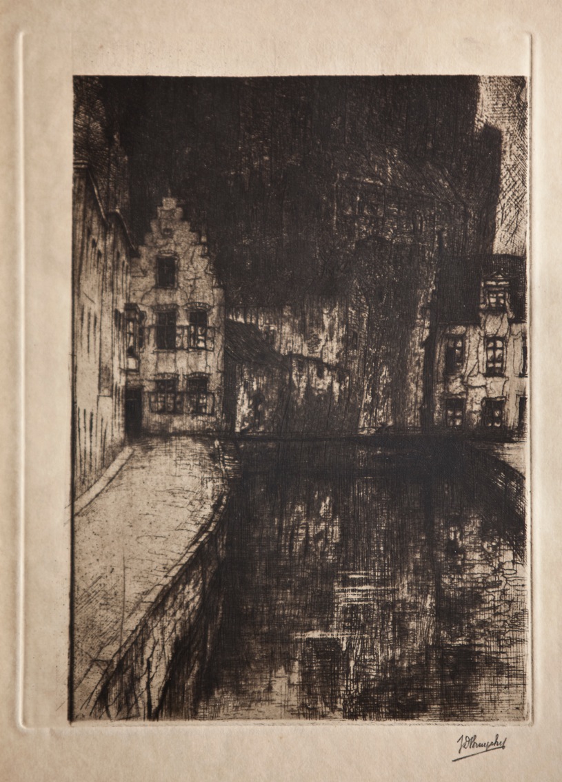 J.D.B. 305A QUAI DE LA LIEVE 1932
Staat: de plaat is nog niet versneden aan de bovenkant en de zijkant
H. 224 - B. 173
L.R.N.M.
