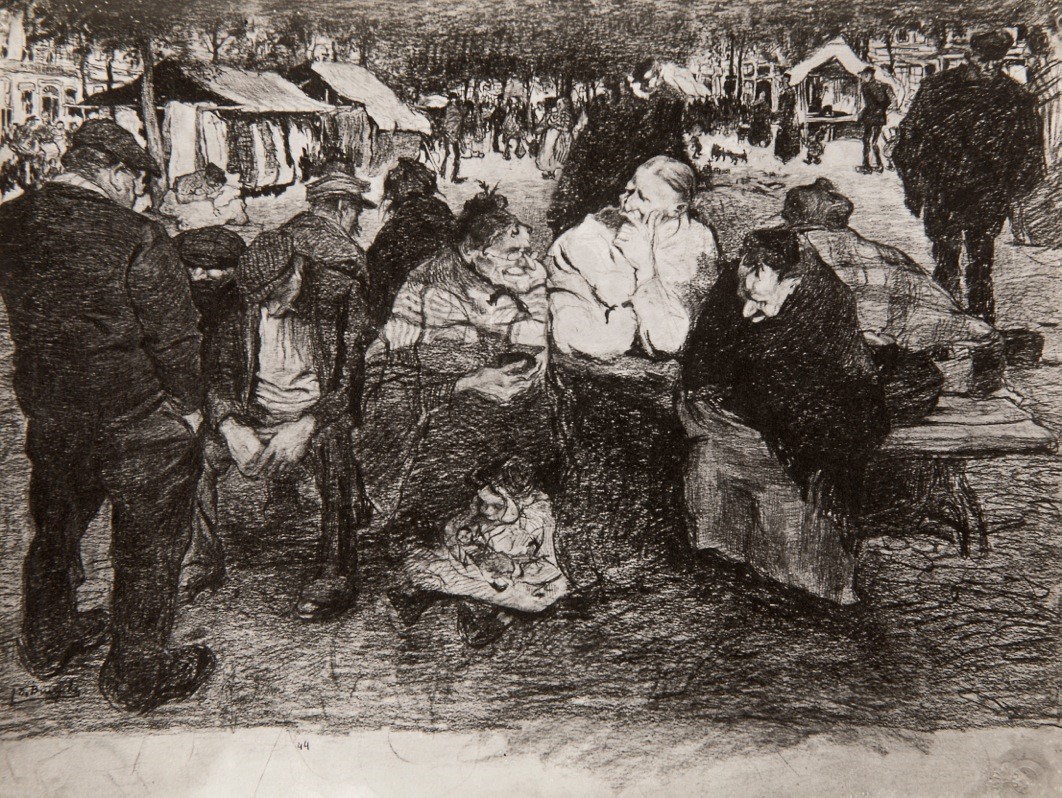 T.M.286    TAFEREEL OP DE VRIJDAGMARKT
