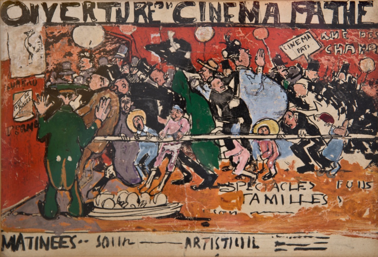 A.270 PROJECTEN VAN AFFICHES VOOR CINEMA PATHE DIE VERMOEDELIJK NOOIT GEDRUKT ZIJN ROND 1904  
MSK Gent 2020-2021
