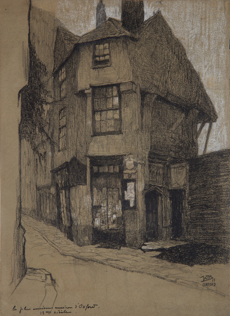 B0350 MERTON COLLEGE,OXFORD "VIEILLE MAISON"
