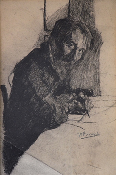 A0127A ZELFPORTRET 1907
Verkocht bij Loeckx 19 april 2016
