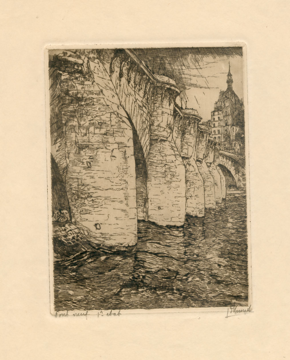 J.D.B. 163  PONT NEUF 1924/25
H 159-B 119
L.R.N.M.

