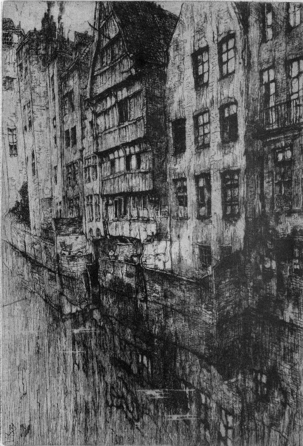 J.D.B. 303  MAISONS PONT DE LA DECOLLATION 1932
H 248-B 167
L.R.N.M.

