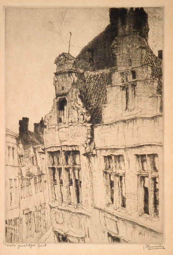 J.D.B. 123 A PETITS PIGNONS // OUDE GEVELTJES 1920
H. 300 - B. 200
L.R.87
