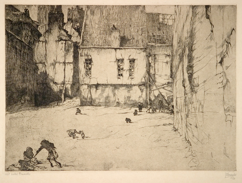 J.D.B. 176  VIEIL ENCLOS BRUXELLES 1925
H 255-B 351
L.R.119
