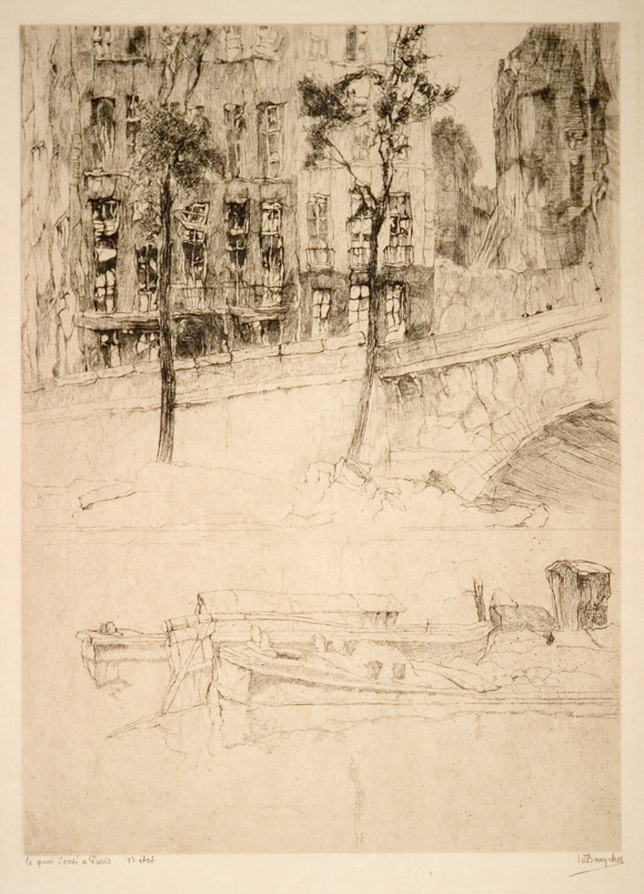 J.D.B. 191  LE QUAI CONTI PARIS 1925
H 322-B 233
L.R.N.M.
