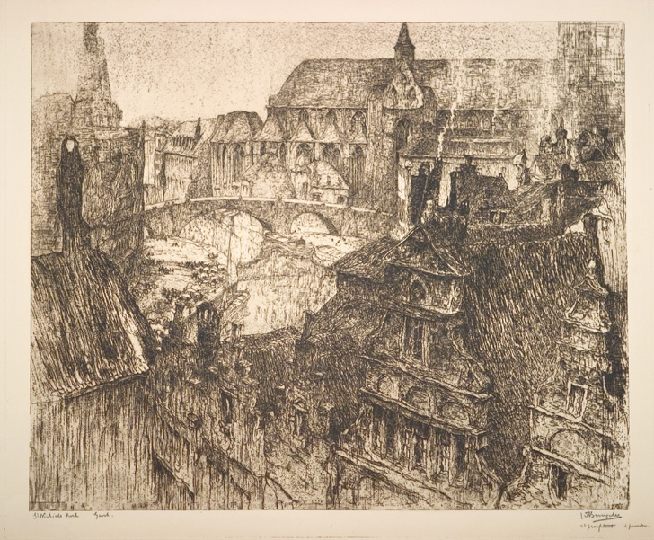 J.D.B. 118  PONT ST.MICHEL A GAND 1920
H 498-B 590
L.R.N.M.
