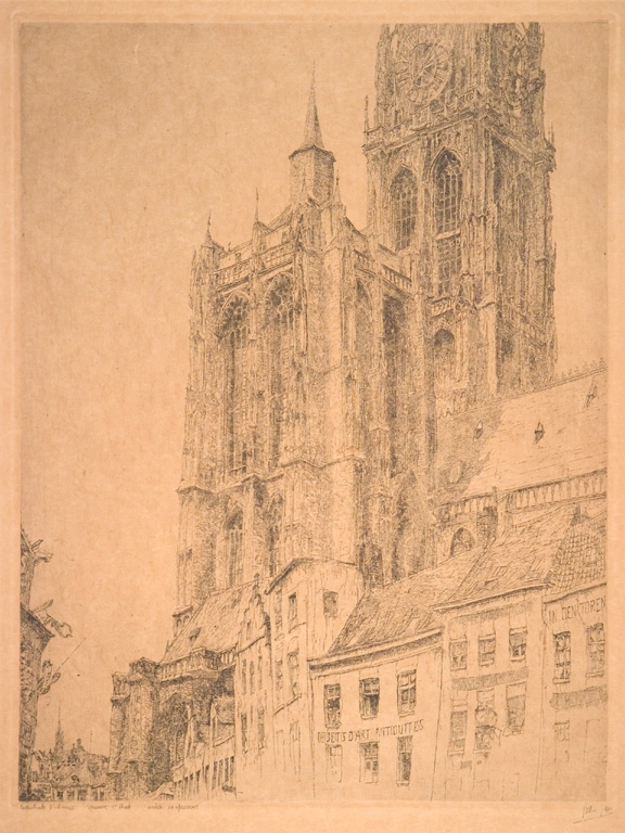 J.D.B. 220  CATHEDRALE D'ANVERS 1926
H 454-B 348
L.R.N.M.
