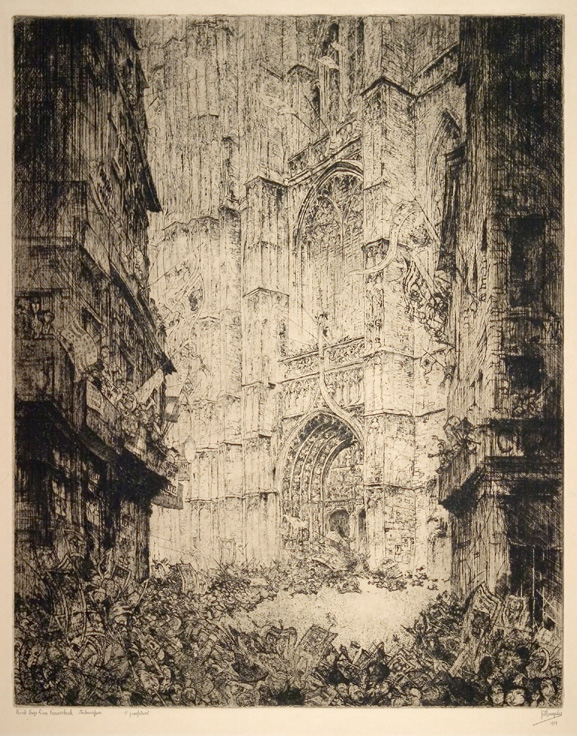 J.D.B. 256  CATHEDRALE D'ANVERS 1929
H 610-B 487
L.R.163
