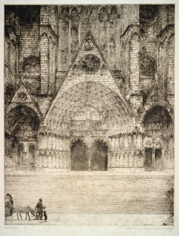 J.D.B. 266  CATHEDRALE DE BOURGES (PORTIQUE) 1931
Super staat.
H 596-B 458
L.R.N.M.
