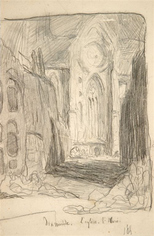 C0180 L'EGLISE STE.MARIE A DIKSMUIDE

