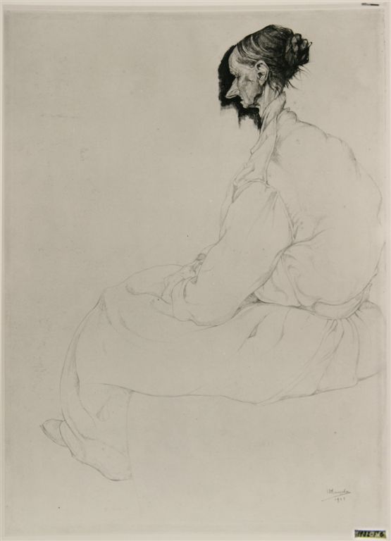 B0170  LA POINTE SECHE
Femme // Femme poule // Pointe sèche

