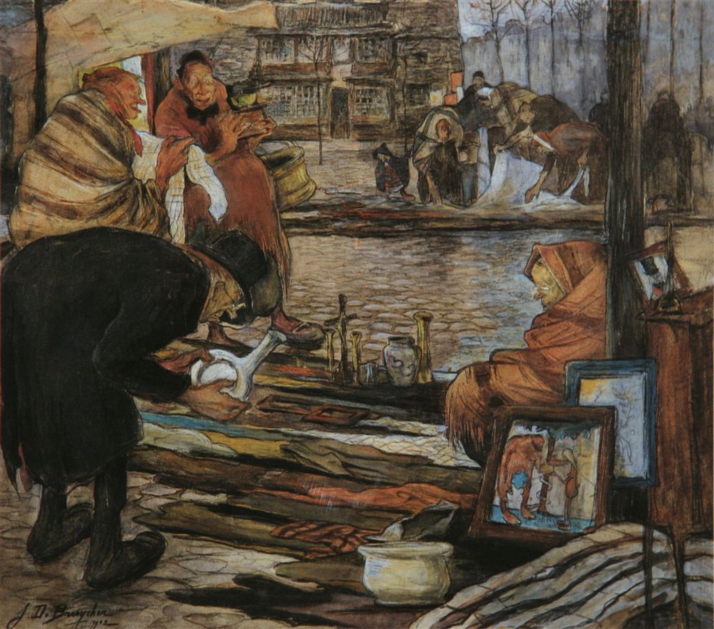 A.040  ROMMELMARKT VRIJDAGSMARKT GENT
Verkocht bij De Vuyst 21/02/1987

