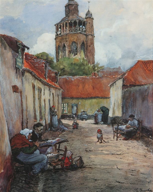 A.147  KANTEKLOSSERS TE BRUGGE
Verkocht bij De Vuyst Lokeren - 29/05/1988
