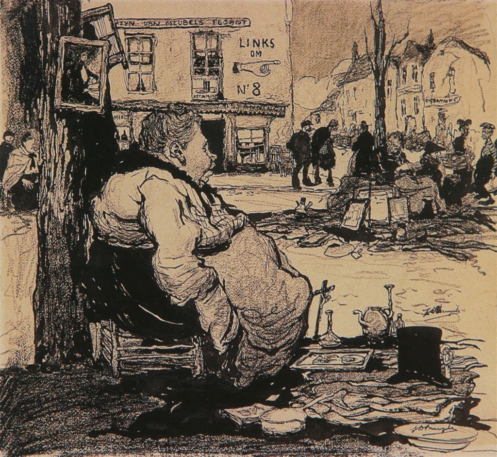 T.M.117  MARKTDAG TE GENT
Verzameling D.K.
