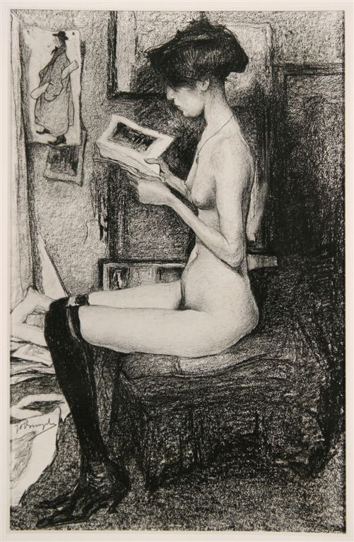 A0327   NAAKT
Kleine Eva
Dit model werd ook gebruikt voor een schilderij van Fritz van den Berghe (zie documentatie)
