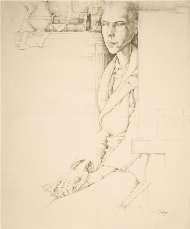 A0476 JONGELING IN  ATELIER
