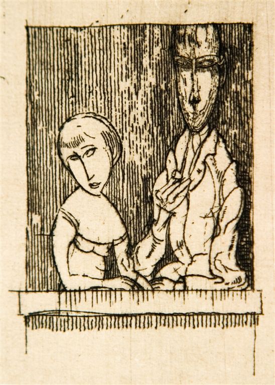 J.D.B. 264 C UITVERGROTING MODIGLIANI PERSONAGES
