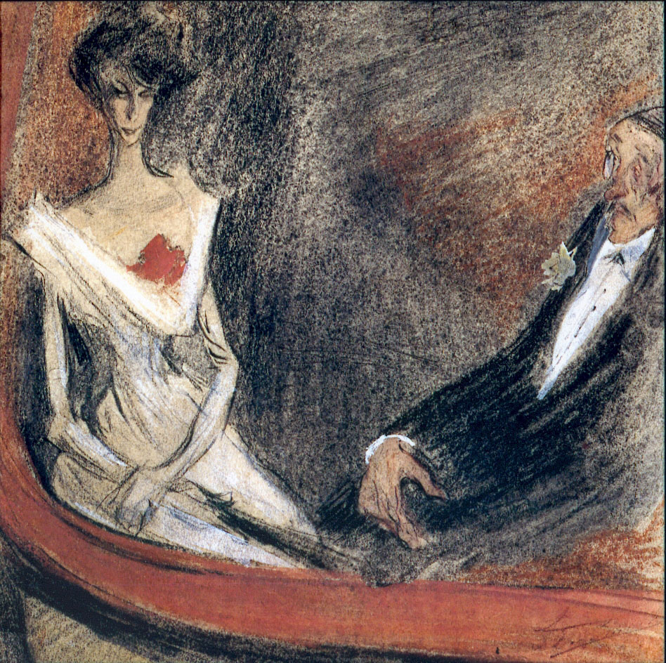 D.111 DE LOGE
Aquarel door Jules De Bruycker 1906
