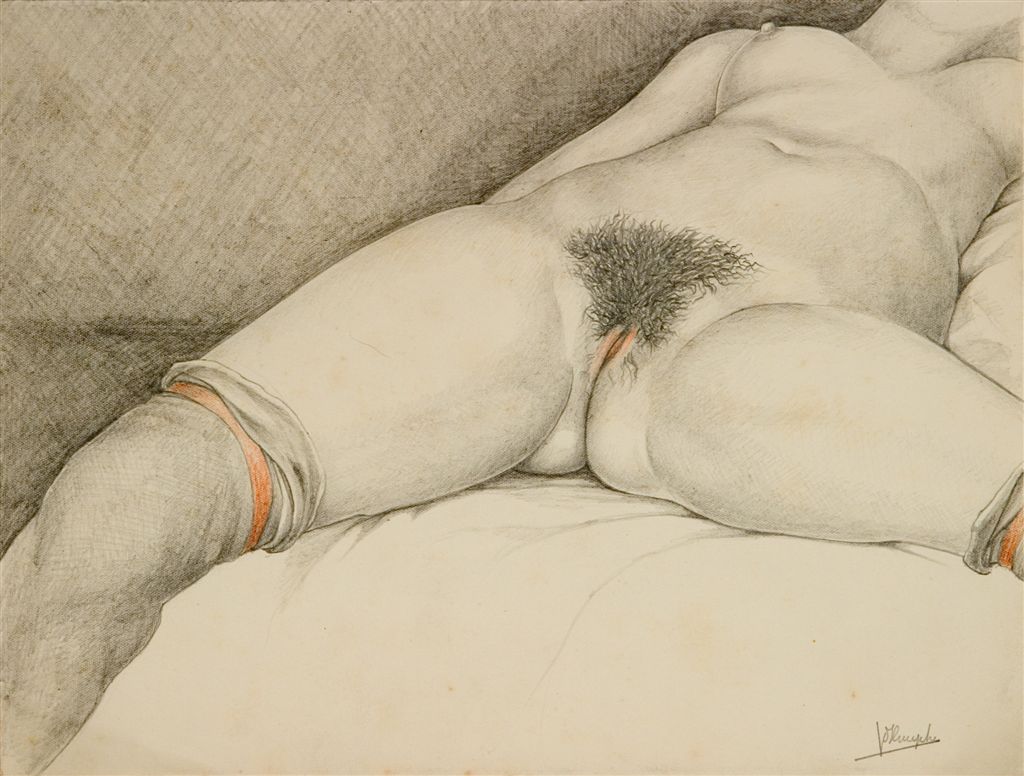 D.116 NAAKT
Getekend door Jules De Bruycker in London 1916

