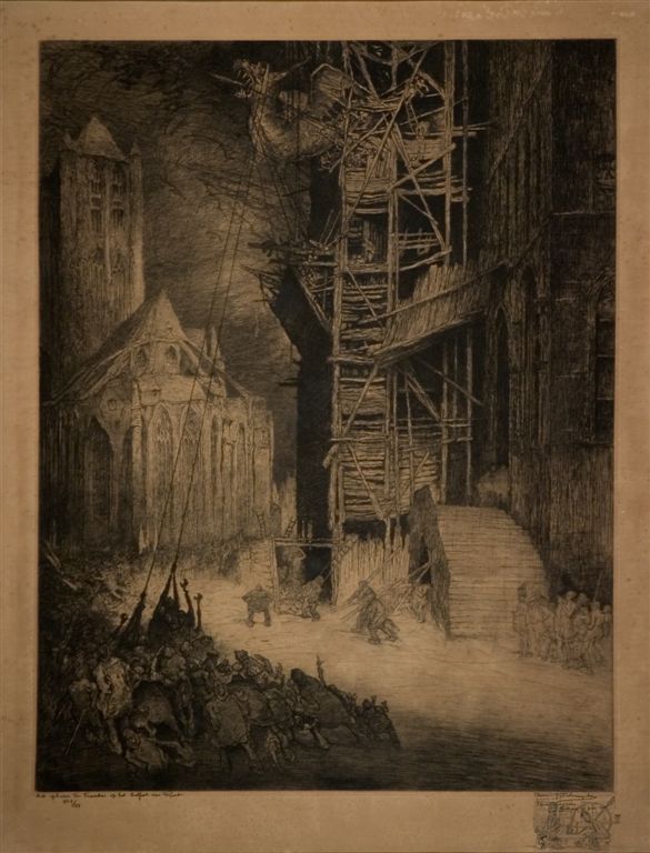 J.D.B. 057 B HET HIJSEN VAN DE DRAAK 23/06/1914***
Uitzonderlijke staat door de onderstaande tekening
Het eerste definitieve exemplaar 1/125
L.R. 44

