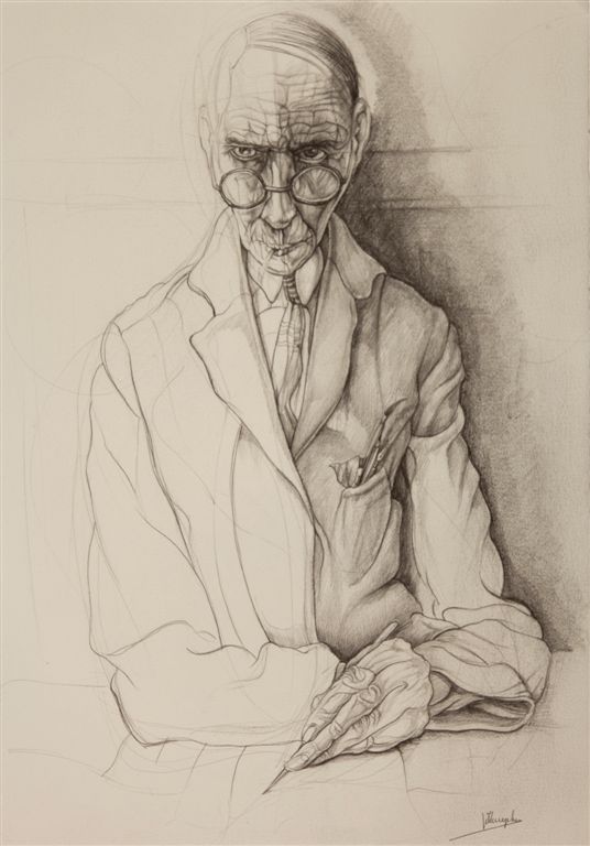 A0129 ZELFPORTRET
Permanent tentoongesteld in Sint Niklaaskerk Gent
dit als aandenken aan Jules De Bruycker ter gelegenheid van de opening van de hoofdingang na 50 jaar restauratie
