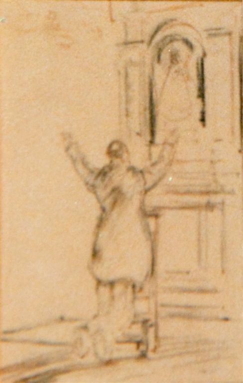 C0172 BIDDEND IN KERK 

